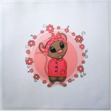 BAVLNĚNÝ PANEL DĚTSKÝ 25 X 25cm   ROF158