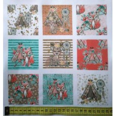 BAVLNĚNÝ PANEL DĚTSKÝ 25 X 25cm   ROF193