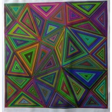 BAVLNĚNÁ LÁTKA - panel 35 X 35 cm  8MAN10