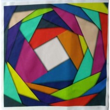 BAVLNĚNÁ LÁTKA - panel 35 X 35 cm  8MAN44