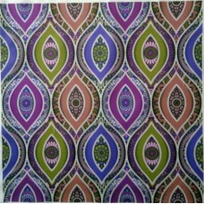 BAVLNĚNÁ LÁTKA - panel 35 X 35 cm  8MAN121