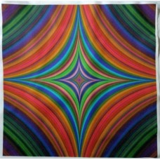 BAVLNĚNÁ LÁTKA - panel 35 X 35 cm  8MAN151