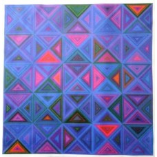 BAVLNĚNÁ LÁTKA - panel 35 X 35 cm  8MAN167