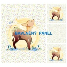 Autorská sada bavlněných panelů na peřinku 165-25