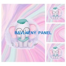 Autorská sada bavlněných panelů na peřinku 165-26