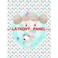 Látkový panel - varianty materiálu a velikosti  165-3 PE 