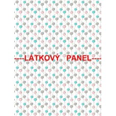 Látkový panel - varianty materiálu a velikosti  165-3 PE zd