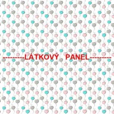 Látkový panel - varianty materiálu a velikosti  165-3 POzd