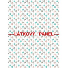 Látkový panel - varianty materiálu a velikosti  165-4 PE zd