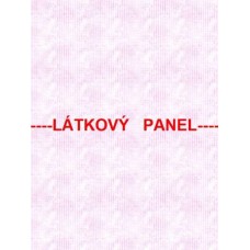 Látkový panel - varianty materiálu a velikosti  165-5 PE zd