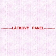 Látkový panel - varianty materiálu a velikosti  165-5 PO zd