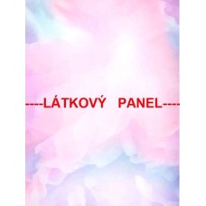 Látkový panel - varianty materiálu a velikosti  165-6 PE zd