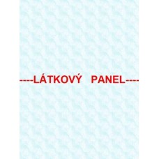 Látkový panel - varianty materiálu a velikosti  165-12 PE zd