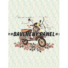 Látkový panel - varianty materiálu a velikosti - obdélníkový  155-36