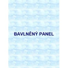 Látkový panel - varianty materiálu a velikosti - obdélníkový  155-69d