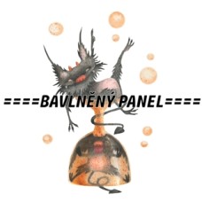 Látkový panel - varianty materiálu a velikosti - čtvercový  155-130