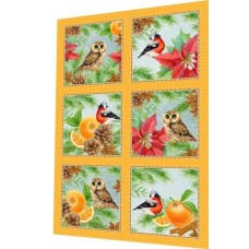 BAVLNĚNÝ PANEL - SADA větší 35 x 53 cm  MDVf25