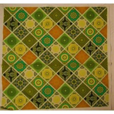 BAVLNĚNÁ LÁTKA - panel 35 X 35 cm  9MAN45