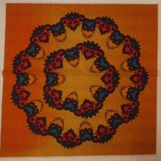 BAVLNĚNÁ LÁTKA - panel 35 X 35 cm  9MAN93