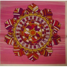 BAVLNĚNÁ LÁTKA - panel 35 X 35 cm  9MAN103