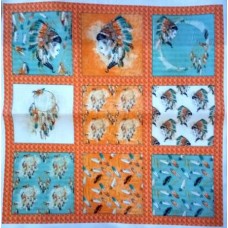 BAVLNĚNÝ PANEL - 35 x 35 cm KOLEKCE BOHO FCF115