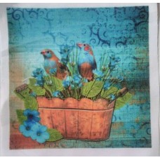 BAVLNĚNÝ PANEL  15 x 15 cm   zbf51