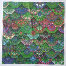 BAVLNĚNÁ LÁTKA - panel 47 x 47 cm Fman206