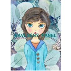 BAVLNĚNÝ PANEL - 14 x 20 cm ZPF97
