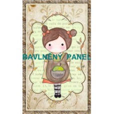 BAVLNĚNÝ PANEL - 12 x 20 cm ZPF105