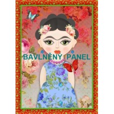 BAVLNĚNÝ PANEL - 14 x 20 cm ZPF131