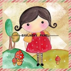 BAVLNĚNÝ PANEL  15 x 15 cm - MDP26