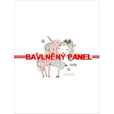 Velký bavlněný panel  75x100cm PEŘ 12