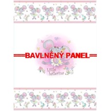 Velký bavlněný panel  75x100cm PEŘ 14