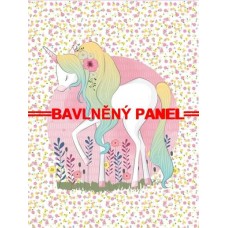 Velký bavlněný panel  75x100cm PEŘ 16