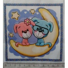 BAVLNĚNÝ PANEL 12 x 12 cm   df91
