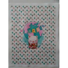 BAVLNĚNÝ PANEL 22 x 30 cm   df21