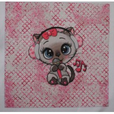 BAVLNĚNÝ PANEL DĚTSKÝ 16 x 16 cm   DOF408