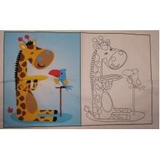 BAVLNĚNÁ LÁTKA - panel 31x50 cm  FLP299