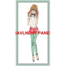 BAVLNĚNÝ PANEL 8 x 15 cm FBS260