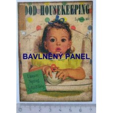 BAVLNĚNÝ PANEL - 7 x 10 cm ZP827