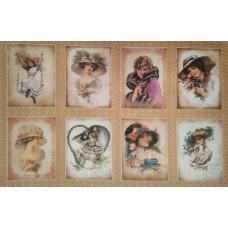 BAVLNĚNÝ PANEL - SADA 27 x 39 cm  NGS83