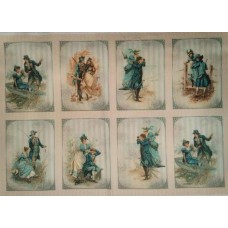 BAVLNĚNÝ PANEL - SADA 27 x 39 cm  NGS88