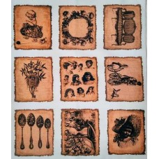 BAVLNĚNÝ PANEL - SADA 35 x 37 cm  NGS140