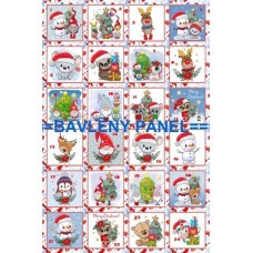 Látkový panel - varianty velikosti  124-78 číslicový