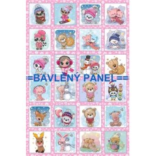 Látkový panel - varianty velikosti  124-86