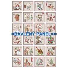 Látkový panel - varianty velikosti  124-101
