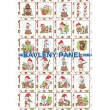 Látkový panel - varianty velikosti  124-140