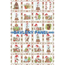 Látkový panel - varianty velikosti  124-143
