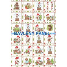 Látkový panel - varianty velikosti  124-149