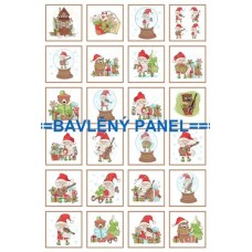 Látkový panel - varianty velikosti  124-152